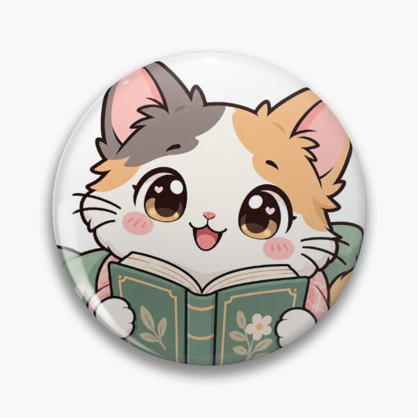Item preview, Book Club Cat designed and sold by notMikii.