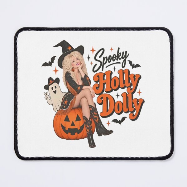 Item preview, Spooky Holly Dolly - Dolly Parton Halloween - Western Cowgirl designed and sold by HitohitoMani.