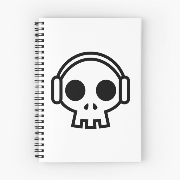 Item preview, Skull With Headphones designed and sold by Contessai Babbaby.
