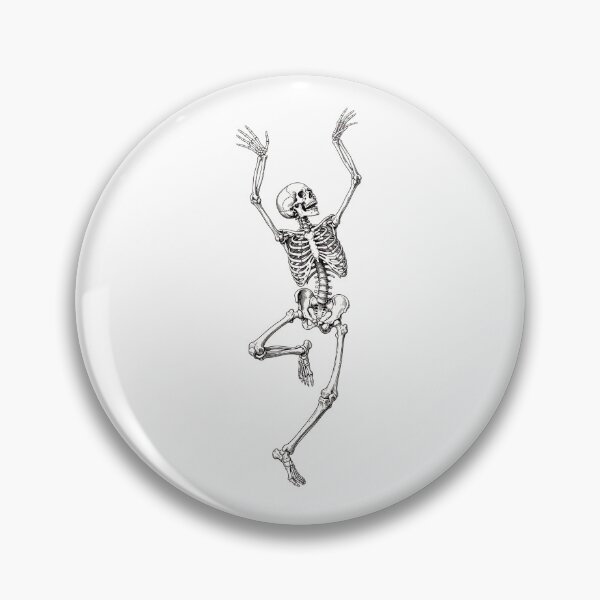 Item preview, Dancing Skeleton Vintage Halloween Gothic Bones Aesthetic designed and sold by Moad Fahim.