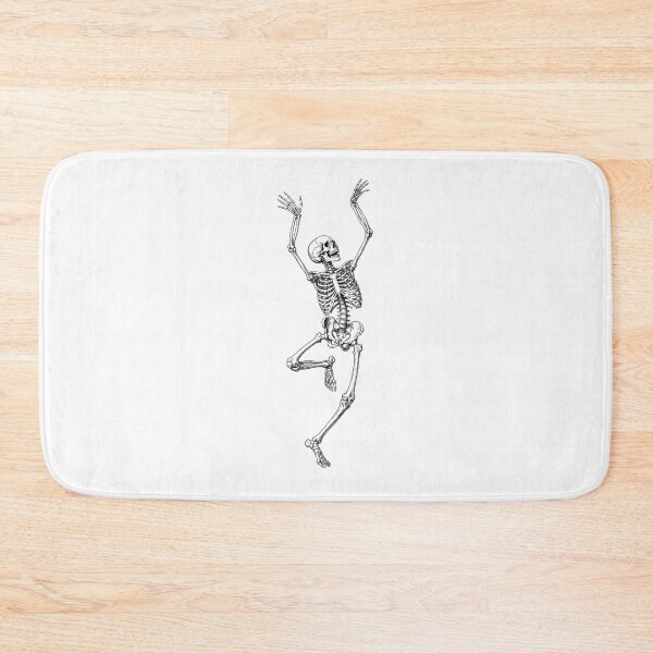Item preview, Dancing Skeleton Vintage Halloween Gothic Bones Aesthetic designed and sold by Moad Fahim.