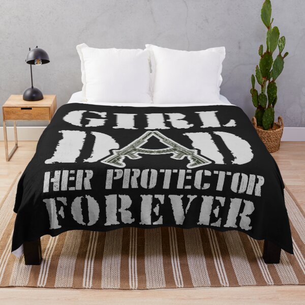 Item preview, Girl Dad Her Protector Forever designed and sold by Artful Paws.
