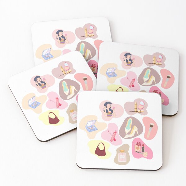 Item preview, Cute Girly Makeup Beauty and Fashion Sticker Pack designed and sold by Rehnair.