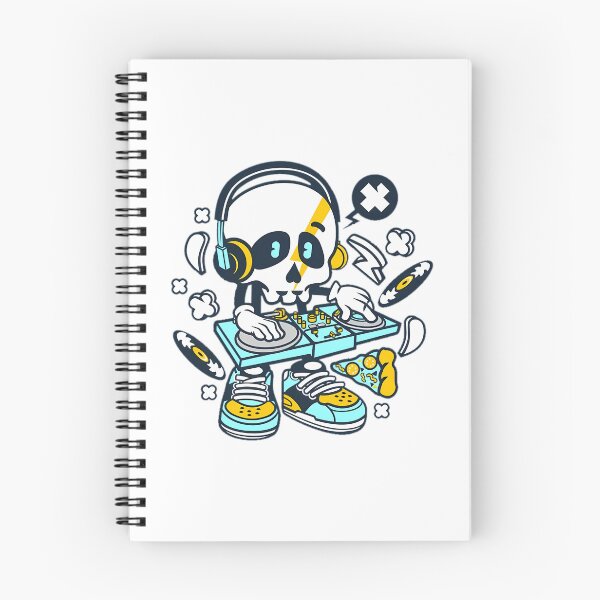 Item preview, Skull With Headphones designed and sold by Contessai Babbaby.