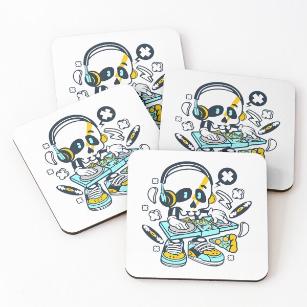 Item preview, Skull With Headphones designed and sold by Contessai Babbaby.