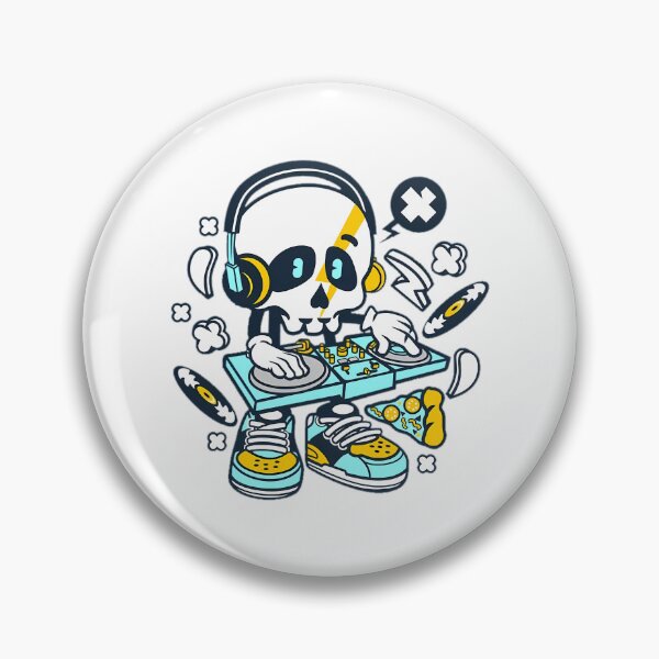 Item preview, Skull With Headphones designed and sold by Contessai Babbaby.