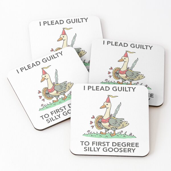 Item preview, I Plead Guilty To First Degree Silly Goosery designed and sold by Fantasy Football Company.