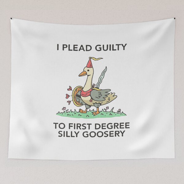 Item preview, I Plead Guilty To First Degree Silly Goosery designed and sold by Fantasy Football Company.