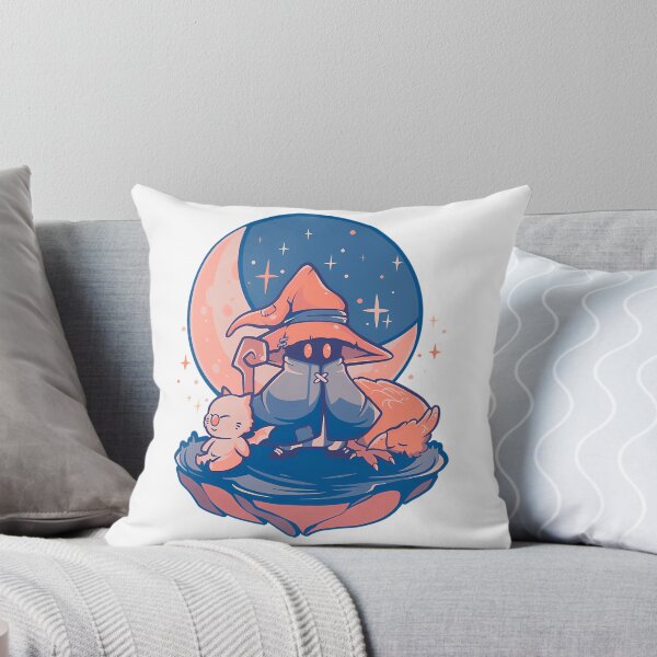 Item preview, Ffix Nightfall Black Mage X Moogle - Final Fantasy designed and sold by kirstiehartonr.