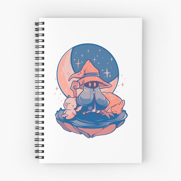 Item preview, Ffix Nightfall Black Mage X Moogle - Final Fantasy designed and sold by kirstiehartonr.