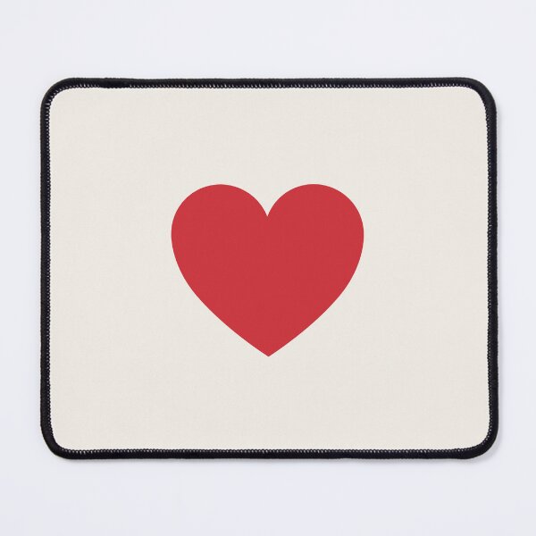 Item preview, Simple Red Heart Love Symbol designed and sold by GemsAnatomy.
