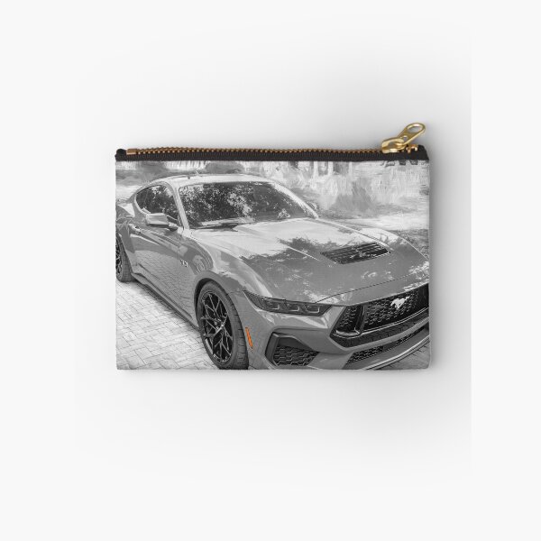 Item preview,  2025 Grabber Blue Ford Mustang GT 5.0 Premium Sports Car Art designed and sold by RichFrancoCars.