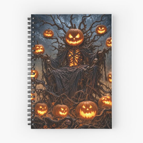 Item preview, Gothic Pumpkin Scarecrow Halloween Horror – Dark Fantasy designed and sold by DrakariArt.