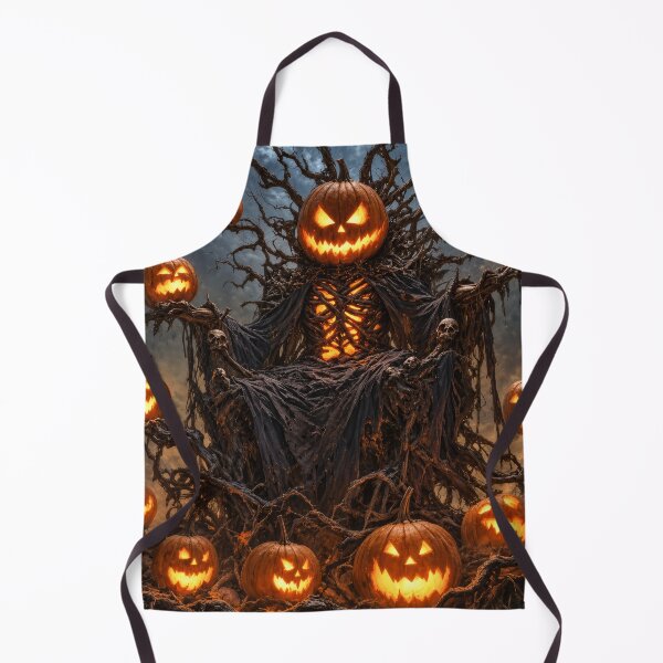 Item preview, Gothic Pumpkin Scarecrow Halloween Horror – Dark Fantasy designed and sold by DrakariArt.