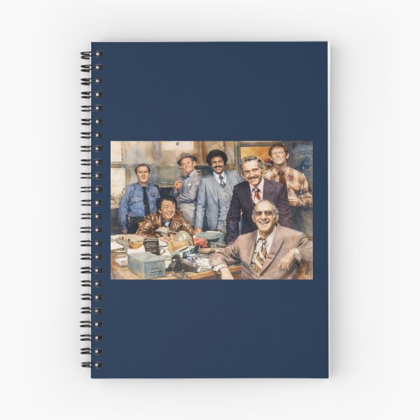 Item preview, Watercolor poster of Barney Miller cast designed and sold by Halifaxartguy.