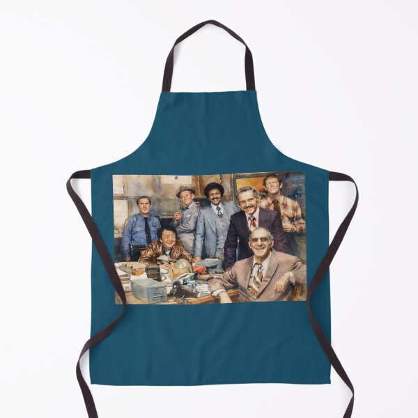 Item preview, Póster en acuarela del elenco de Barney Miller designed and sold by Halifaxartguy.