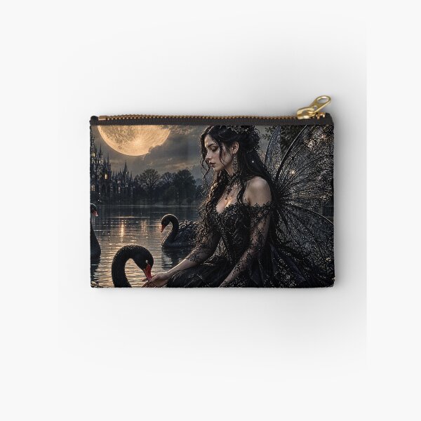 Item preview, Moonlit Gothic Swan Fairy Queen designed and sold by Storybook Botanica.