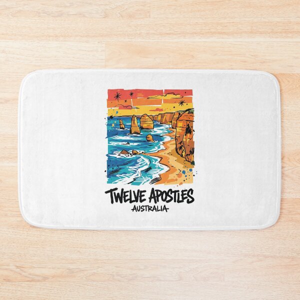 Item preview, Twelve Apostles Great Ocean Road Australia Art designed and sold by Merch by Das Design Studio.