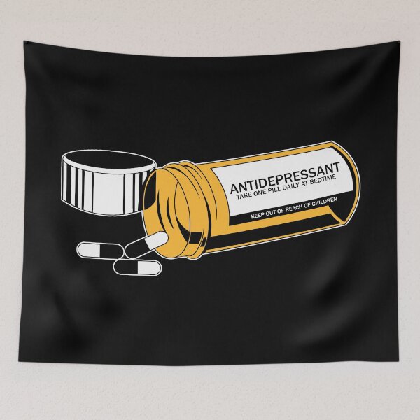 Item preview, antidepressant | Tattoo designs designed and sold by ProdbyNiECO.