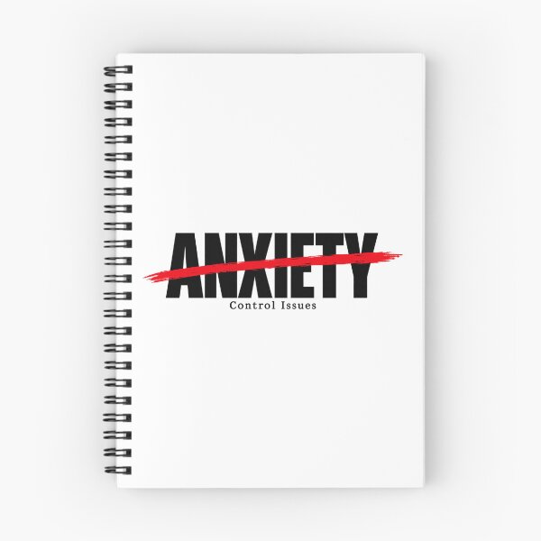 Item preview, Anxiety Control Issues – Funny Mental Health Typography designed and sold by Jaded's Cute Clips.