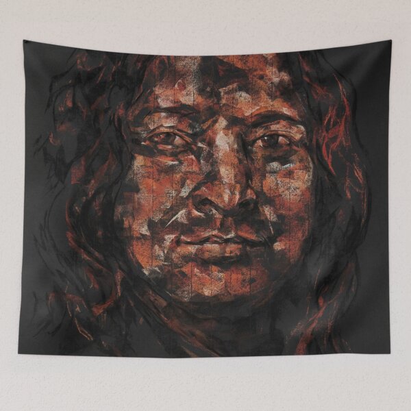 Item preview, Paramahansa Yogananda - Hand drawn pastel designed and sold by MissWilcox.
