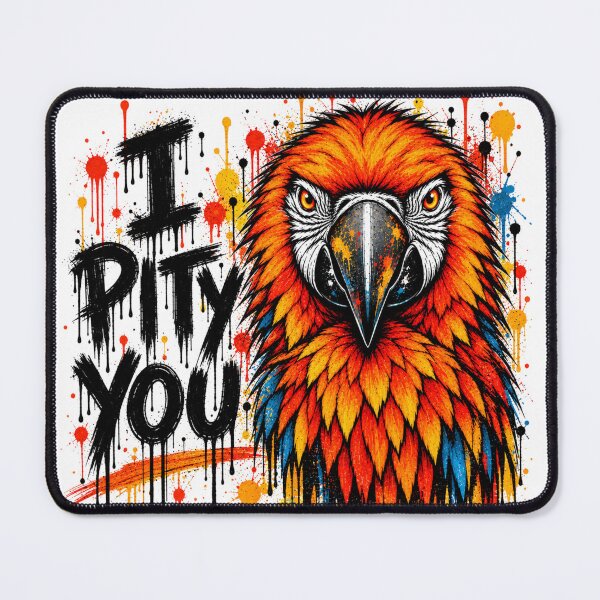 Item preview, Colorful Macaw Parrot – Vibrant Tropical Bird Splash Art designed and sold by SidneiSampaioStudio.