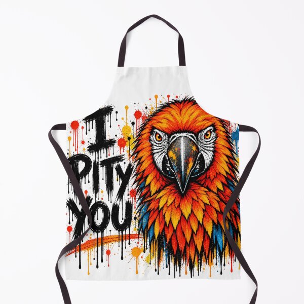 Item preview, Colorful Macaw Parrot – Vibrant Tropical Bird Splash Art designed and sold by SidneiSampaioStudio.