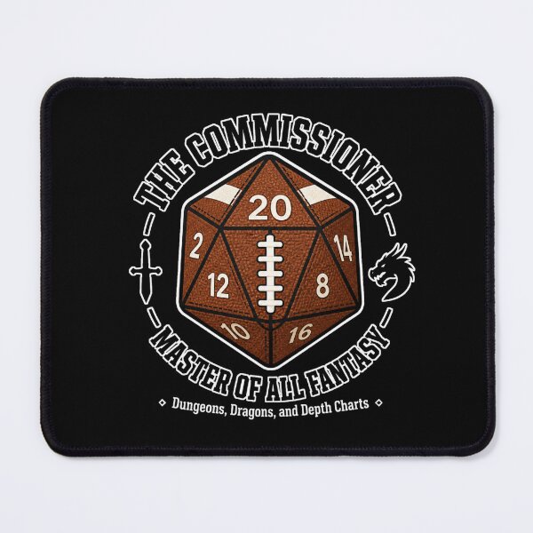 Item preview, The Commissioner Football D20 designed and sold by Fantasy Football Company.