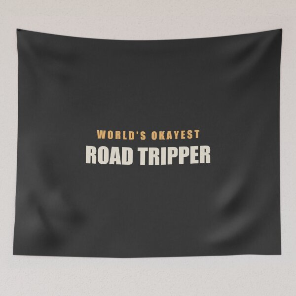 Item preview, World's Okayest Road Tripper - Road Trip designed and sold by RetroThreadWorks.