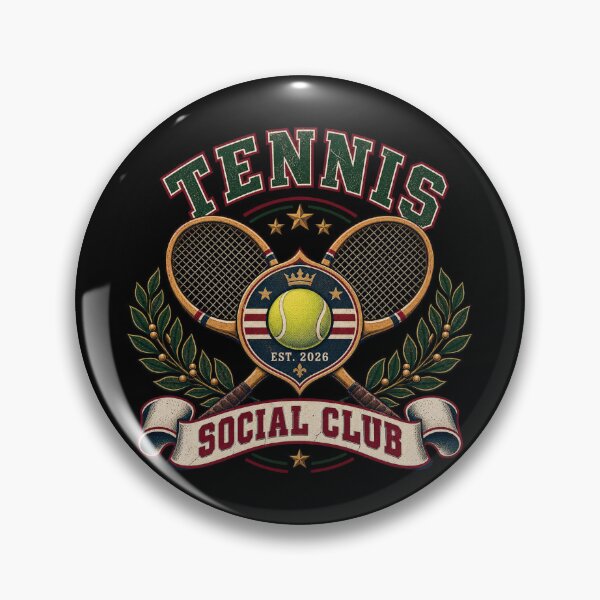 Item preview, Vintage Tennis Social Club designed and sold by Side Quest Co..