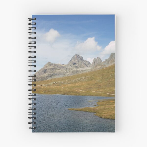 Item preview, Summit tranquility at the alpine mountain lake designed and sold by rhosbahu.