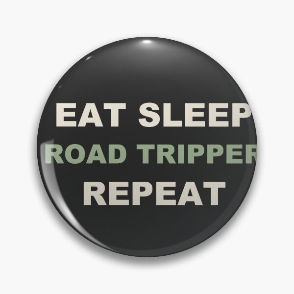 Item preview, Eat Sleep Road Tripper Repeat - Road Trip designed and sold by RetroThreadWorks.