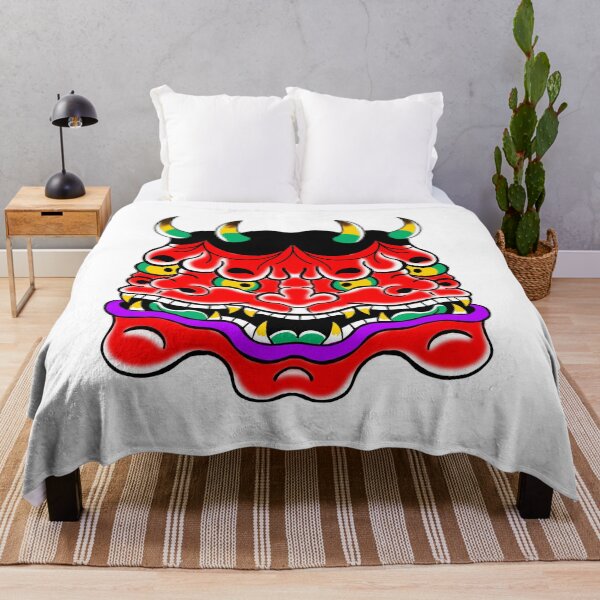 Item preview, Hannya Psychedelic Demon Mask designed and sold by MARCOSURREAL.