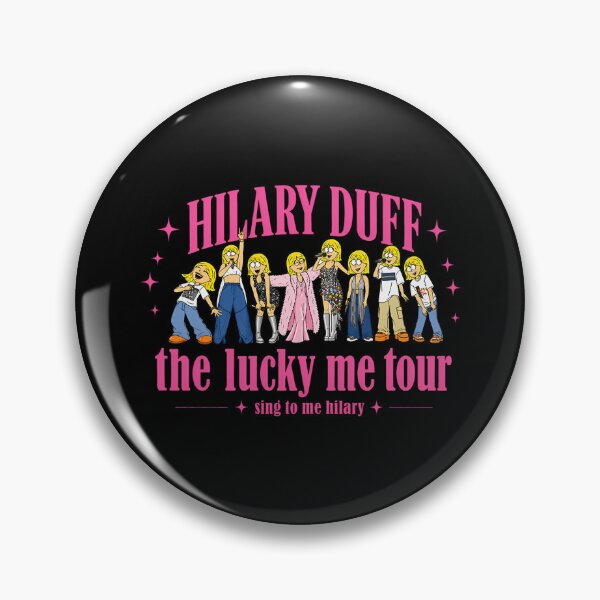 Item preview, The Lucky Me Tour 2026 Hilarys-Duffs Concert Vintage Pop Music Tour designed and sold by hollydoesign.