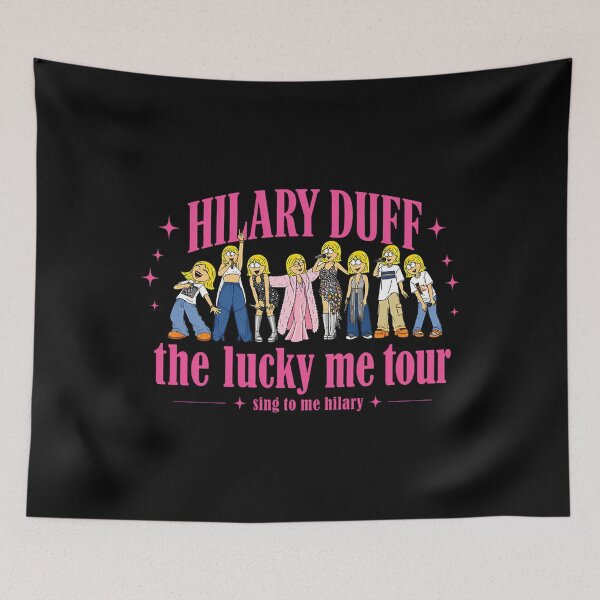 Item preview, The Lucky Me Tour 2026 Hilarys-Duffs Concert Vintage Pop Music Tour designed and sold by hollydoesign.