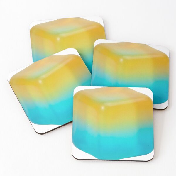 Item preview, Rainbow Jelly Cube Squishy Cute Kawaii Toy designed and sold by DofinaSur.