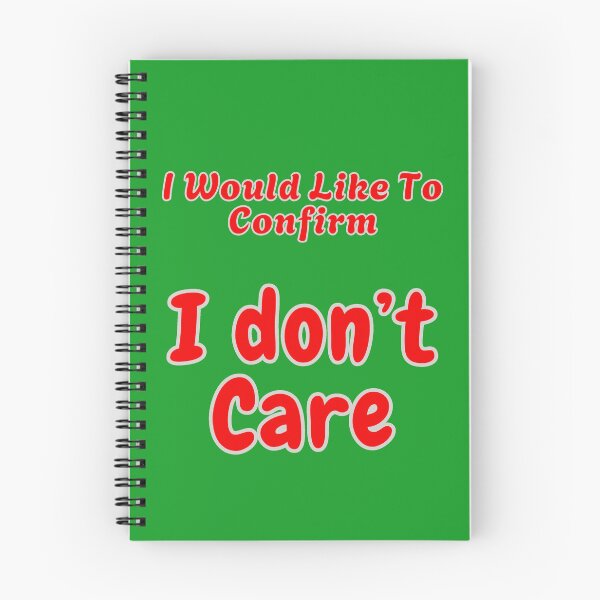 Item preview, I Don't Care designed and sold by Vinaelly.