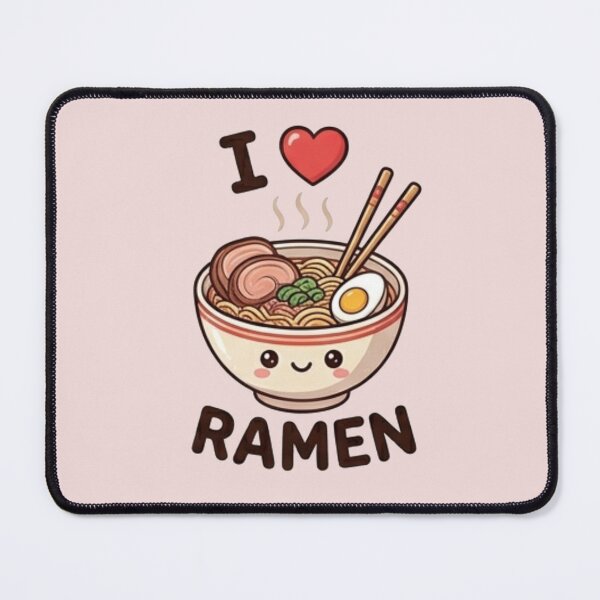 Item preview, I Love Ramen Cute Kawaii Noodle Bowl Aesthetic designed and sold by Rehnair.