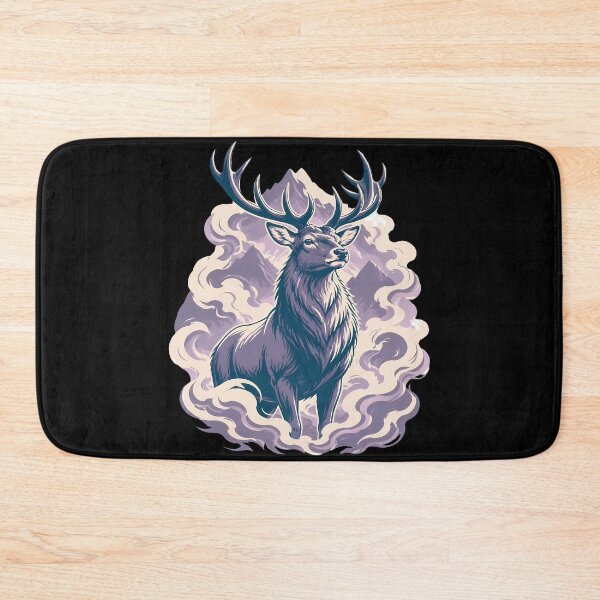 Item preview, Majestic Highland Stag in Mist designed and sold by Fun2Fentastic.