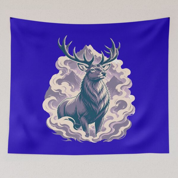 Item preview, Majestic Highland Stag in Mist designed and sold by Fun2Fentastic.