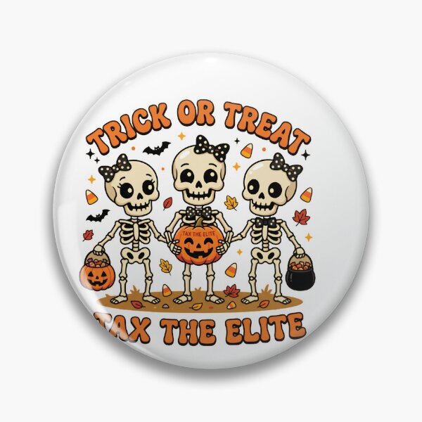 Item preview, Trick-or-treat-tax-the-elite designed and sold by w66aboo.