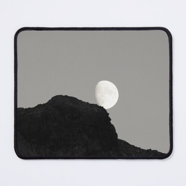 Item preview, Moonlight over a dark mountain ridge designed and sold by rhosbahu.