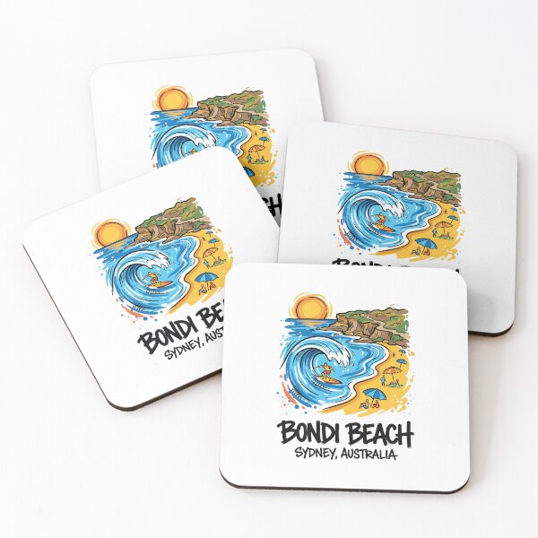 Item preview, Bondi Beach Sydney Australia Surf Art designed and sold by Merch by Das Design Studio.