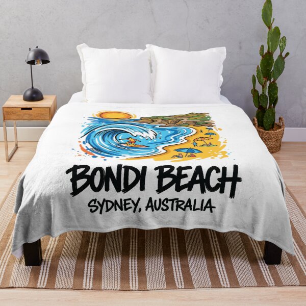 Item preview, Bondi Beach Sydney Australia Surf Art designed and sold by Merch by Das Design Studio.