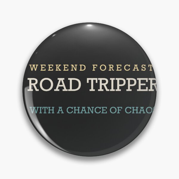 Item preview, Weekend Forecast: Road Tripper With A Chance Of Chaos - Road Trip designed and sold by RetroThreadWorks.