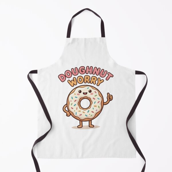 Item preview, Doughnut Worry Cute Donut Pun Positive Aesthetic designed and sold by Rehnair.