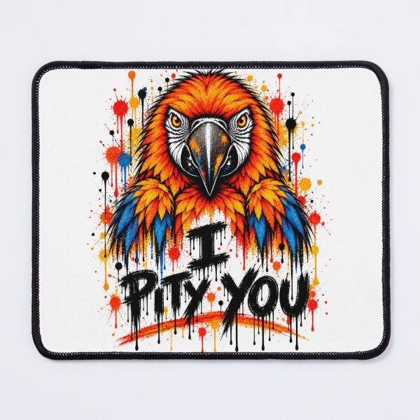 Item preview, Colorful Macaw Parrot – Vibrant Tropical Bird Splash Art designed and sold by SidneiSampaioStudio.
