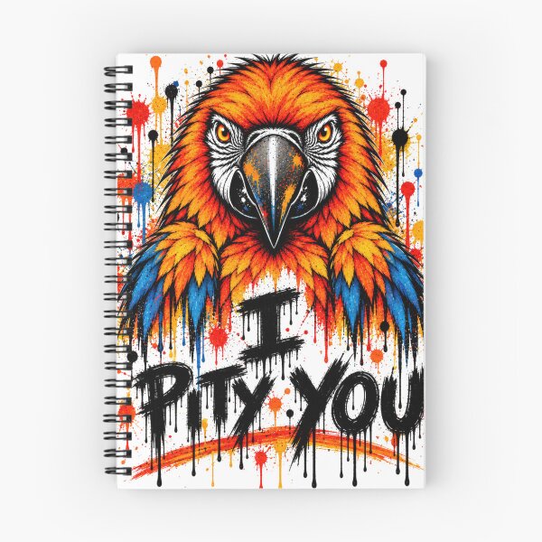 Item preview, Colorful Macaw Parrot – Vibrant Tropical Bird Splash Art designed and sold by SidneiSampaioStudio.