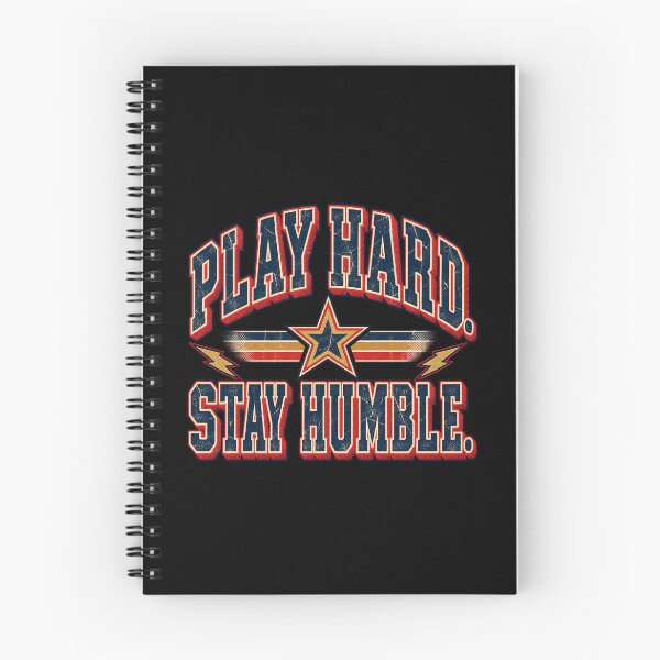 Item preview, Vintage varsity Play Hard Stay Humble designed and sold by Side Quest Co..