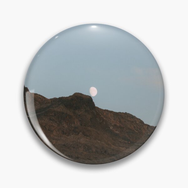 Item preview, Moon over a silent mountain silhouette designed and sold by rhosbahu.